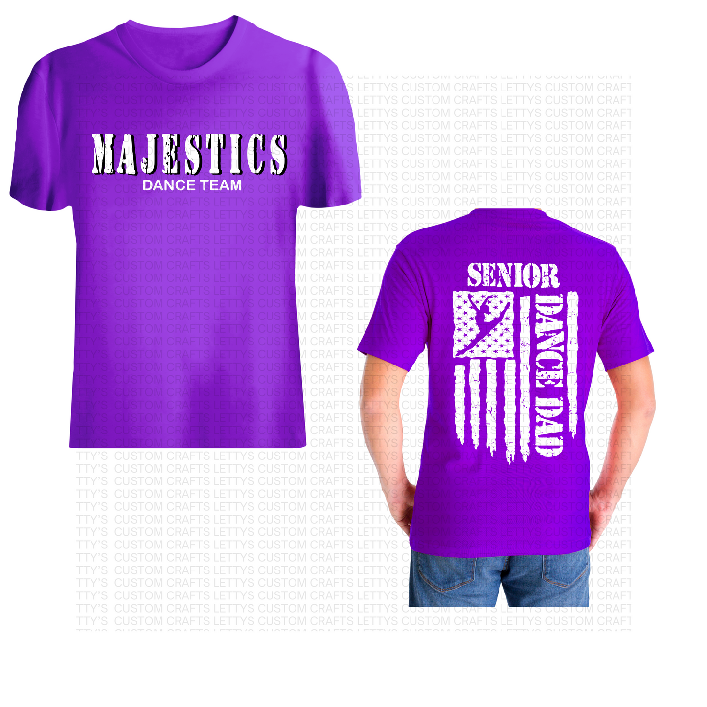 MAJESTICS SENIOR DANCE DAD-FLAG